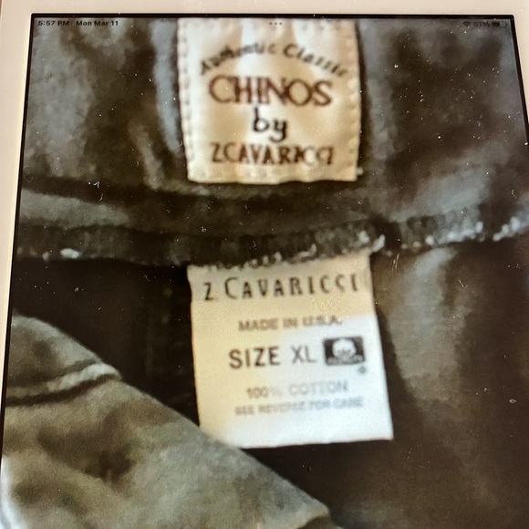 Z. Cavaricci Women's junior XL army green Skirt Straight - Picture 4 of 4